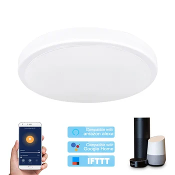 Smart WIFI Ceiling Light Remote Control Timing Function Stepless Adjusted Lighting 390MM 48W Dimmable LED Cloud Intelligence APP
Smart WIFI Ceiling Light Remote Control Timing Function Stepless Adjusted Lighting 390MM 48W Dimmable LED Cloud Intelligence APP