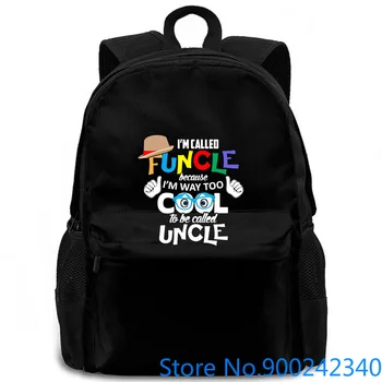 Funcle - Uncle Definition Promotion /Boy Printing women men backpack laptop travel school adult student
Funcle - Uncle Definition Promotion /Boy Printing women men backpack laptop travel school adult student