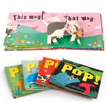 2-6 years old baby enlightenment cognitive antonym book tear not bad stereo book hardcover English picture book children's books
2-6 years old baby enlightenment cognitive antonym book tear not bad stereo book hardcover English picture book children's books