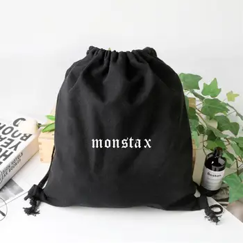 Kpop Monsta X Canvas Backpack Fashion Rope Pulling Backpack Durable and Environmental Unisex Drawstring Bag
Kpop Monsta X Canvas Backpack Fashion Rope Pulling Backpack Durable and Environmental Unisex Drawstring Bag