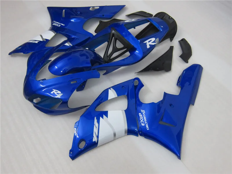 New ABS Full fairings Kit Fit for Yamaha YZF-R1 YZF1000 R1 1998 1999 98 99 fairing bodywork set color blue white
New ABS Full fairings Kit Fit for Yamaha YZF-R1 YZF1000 R1 1998 1999 98 99 fairing bodywork set color blue white