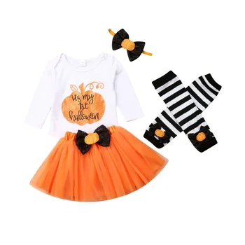 Halloween Newborn Baby Girl Clothes Set Long Sleeve Romper Cozy Party Infant Outfit 4Pcs
Halloween Newborn Baby Girl Clothes Set Long Sleeve Romper Cozy Party Infant Outfit 4Pcs