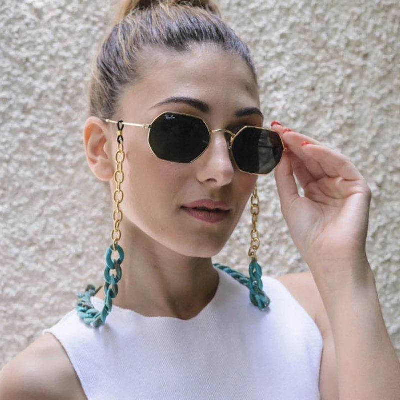 Sunglasses Chain Women Reading Glasses Hanging Neck Chain Bohemia Acrylic Metal Glasses Chain Eyeglasses Strap Long Chain
Sunglasses Chain Women Reading Glasses Hanging Neck Chain Bohemia Acrylic Metal Glasses Chain Eyeglasses Strap Long Chain