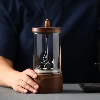 New Inverted Incense Burner Glass Creative Home Decoration Zen Goku Sandalwood Ceramic Aromatherapy Furnace
New Inverted Incense Burner Glass Creative Home Decoration Zen Goku Sandalwood Ceramic Aromatherapy Furnace