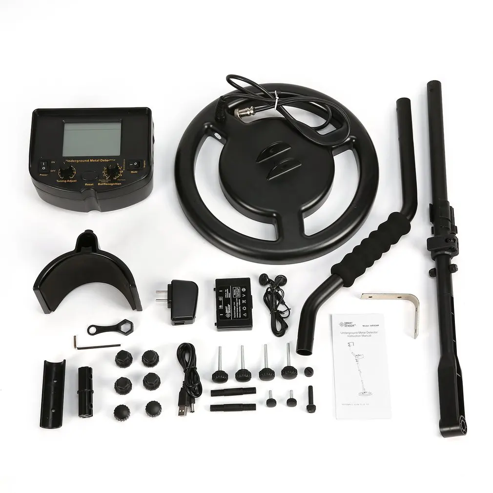 SMART SENSOR 1.8m/3m Scanner Finder Underground Metal Detector Adjustable Gold Silver Finder Treasure Tracker Seeker Hunter
SMART SENSOR 1.8m/3m Scanner Finder Underground Metal Detector Adjustable Gold Silver Finder Treasure Tracker Seeker Hunter