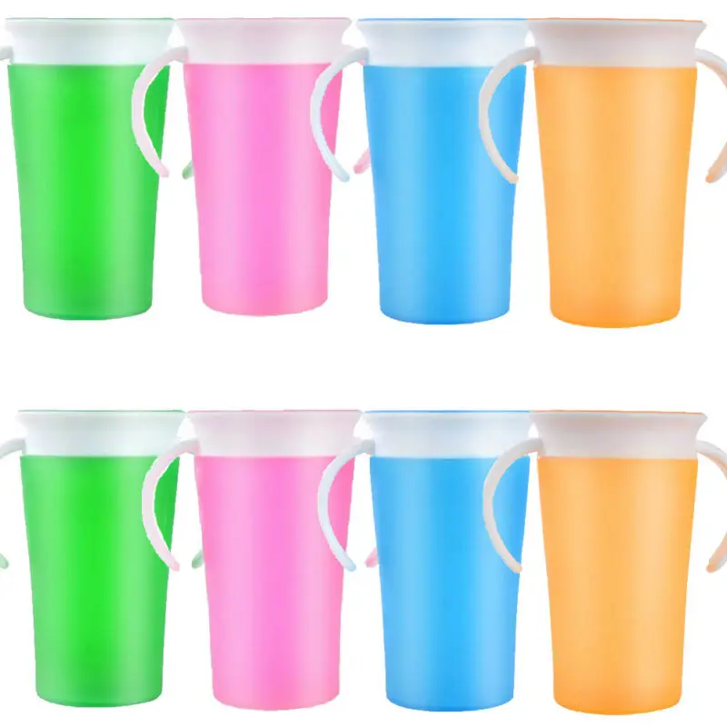 

Fashion Munchkin Miracle Children Students Training 360 Degree Drink Prevent Leaking Cup Water Bottles