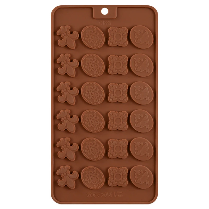24 Euporean Pattern Chocolate Insert Mold Silicone Mold Flower Shape Cake Pastry And Confectionery Molds CM135
24 Euporean Pattern Chocolate Insert Mold Silicone Mold Flower Shape Cake Pastry And Confectionery Molds CM135