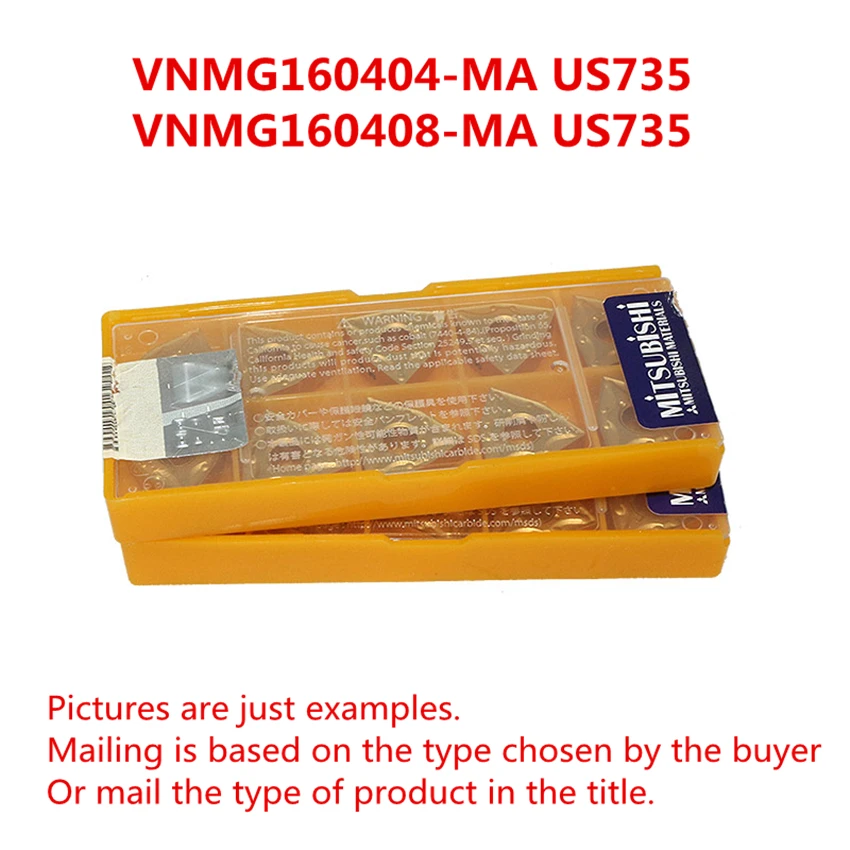 VNMG160404-MA US735 VNMG331MA/VNMG160408-MA US735 VNMG332MA CNC Turning Carbide inserts Steel, Stainless Steel New
VNMG160404-MA US735 VNMG331MA/VNMG160408-MA US735 VNMG332MA CNC Turning Carbide inserts Steel, Stainless Steel New