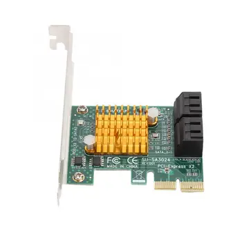 High Quality 4-port SATA3.0 PCI-E Expansion Adapter Riser Card with Double Fixed Brackets for Windows
High Quality 4-port SATA3.0 PCI-E Expansion Adapter Riser Card with Double Fixed Brackets for Windows