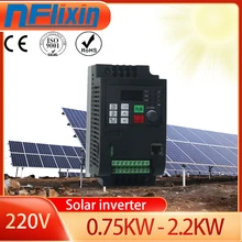 Free Shipping! 220v 1.5kw VFD Solar Variable Frequency Drive 2.2kw Inverter Motor Speed Control 0-400Hz Frequency Converter
Free Shipping! 220v 1.5kw VFD Solar Variable Frequency Drive 2.2kw Inverter Motor Speed Control 0-400Hz Frequency Converter