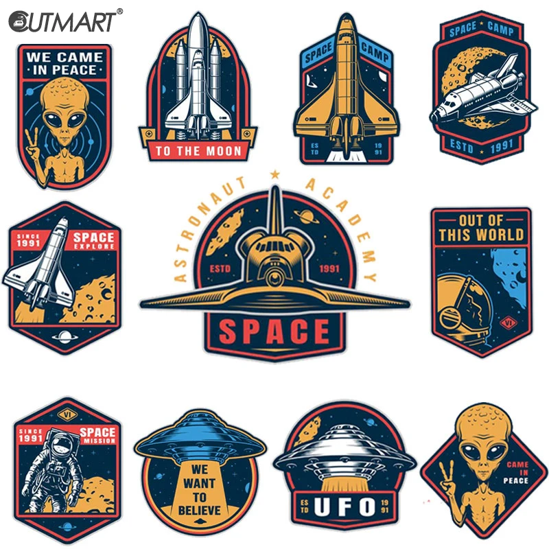 Alien Outer Space Rocket Astronaut Thermo Stickers On Clothes Diy Ufo Heat-sensitive Patches Iron On Transfers For Clothes
Alien Outer Space Rocket Astronaut Thermo Stickers On Clothes Diy Ufo Heat-sensitive Patches Iron On Transfers For Clothes