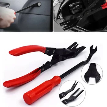2Pcs Car Door Panel Pliers Removal Repair Red 21.6cm/ 8.5" (Upholstery Remover Tool) 23cm/ 9.06" (Clip Pliers)
2Pcs Car Door Panel Pliers Removal Repair Red 21.6cm/ 8.5" (Upholstery Remover Tool) 23cm/ 9.06" (Clip Pliers)