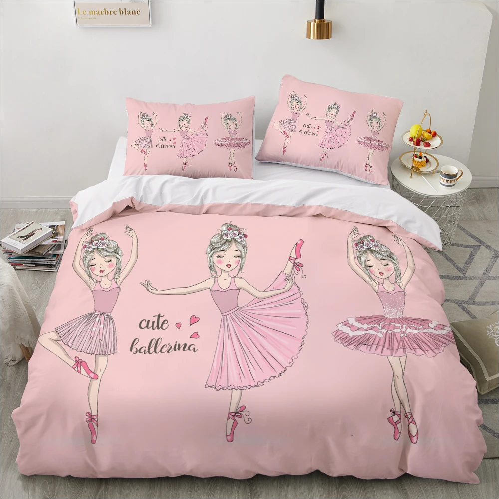 cartoon Bedding Set for kids baby duvet cover set for home bed linen bedclothes family sets Euro holiday set unicorn Pink ballet
cartoon Bedding Set for kids baby duvet cover set for home bed linen bedclothes family sets Euro holiday set unicorn Pink ballet