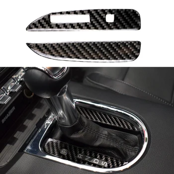 2pcs Carbon Fiber Central Control Gears Shift Lever Panel Decorative Frame Cover Trim Stickers For Ford Mustang 2015 2016 2017
2pcs Carbon Fiber Central Control Gears Shift Lever Panel Decorative Frame Cover Trim Stickers For Ford Mustang 2015 2016 2017