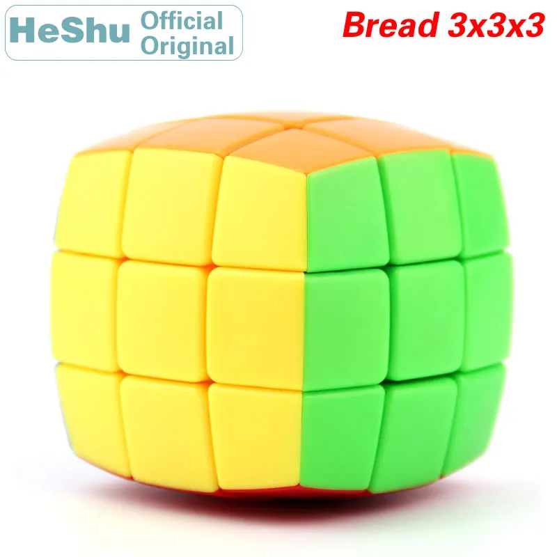 HeShu Bread 3x3x3 Magic Cube 3x3 Speed Twisty Puzzle Brain Teasers Challenging Intelligence Educational Toys For Children
HeShu Bread 3x3x3 Magic Cube 3x3 Speed Twisty Puzzle Brain Teasers Challenging Intelligence Educational Toys For Children