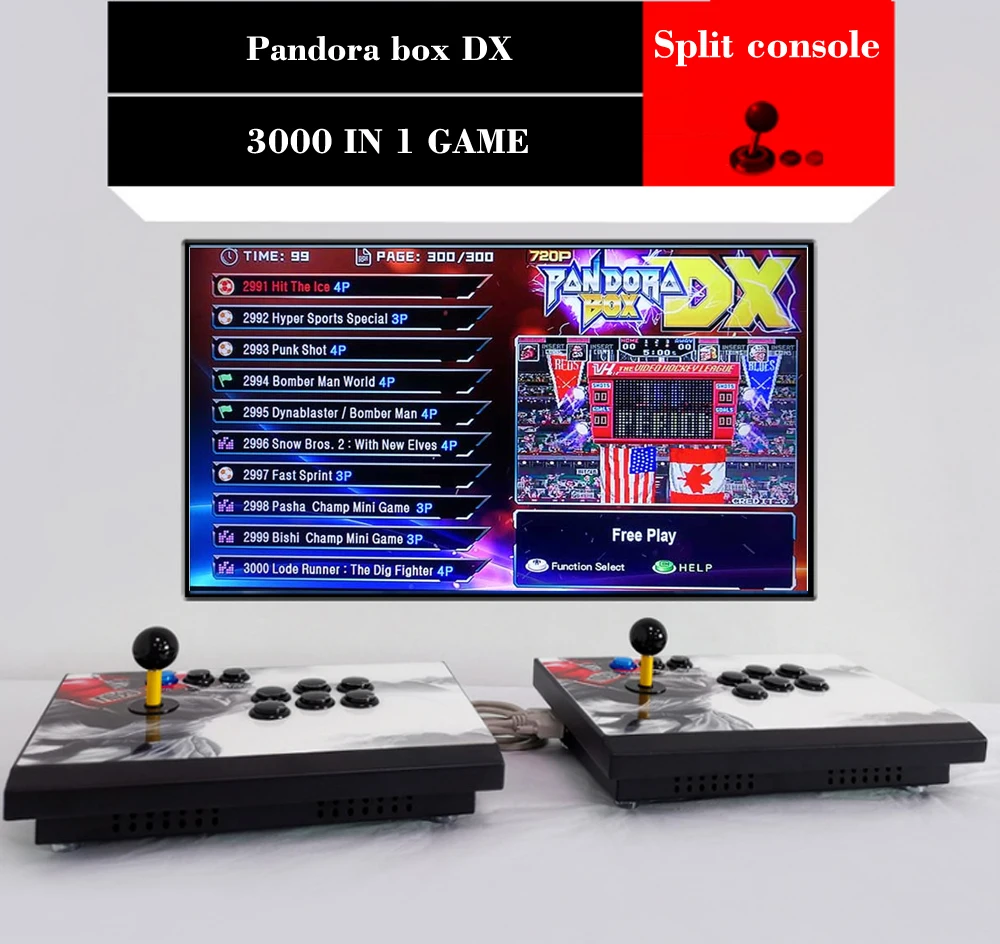 arcade joystick controller 8 buttons 2020 new Joystick Consoles with Pandora's Box DX game pcb board 3000 in 1 game console
arcade joystick controller 8 buttons 2020 new Joystick Consoles with Pandora's Box DX game pcb board 3000 in 1 game console
