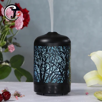 100ml Ultrasonic Air Humidifier Art Iron Design Aromatherapy Essential Oil Diffuser With Colorful Night Lights For Home Office
100ml Ultrasonic Air Humidifier Art Iron Design Aromatherapy Essential Oil Diffuser With Colorful Night Lights For Home Office