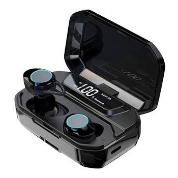 TWS-G02 LED Digital Display Binaural BT Stereo Earbuds Sports Waterproof 5.0 Wireless Bluetooth Headset
TWS-G02 LED Digital Display Binaural BT Stereo Earbuds Sports Waterproof 5.0 Wireless Bluetooth Headset