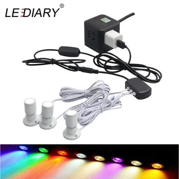 LEDIARY 5V Dimming Mini LED Spot Downlights Dimmable Lamp Set Remote Control Ceiling Surface1W Silver Black Cabinet Lights
LEDIARY 5V Dimming Mini LED Spot Downlights Dimmable Lamp Set Remote Control Ceiling Surface1W Silver Black Cabinet Lights