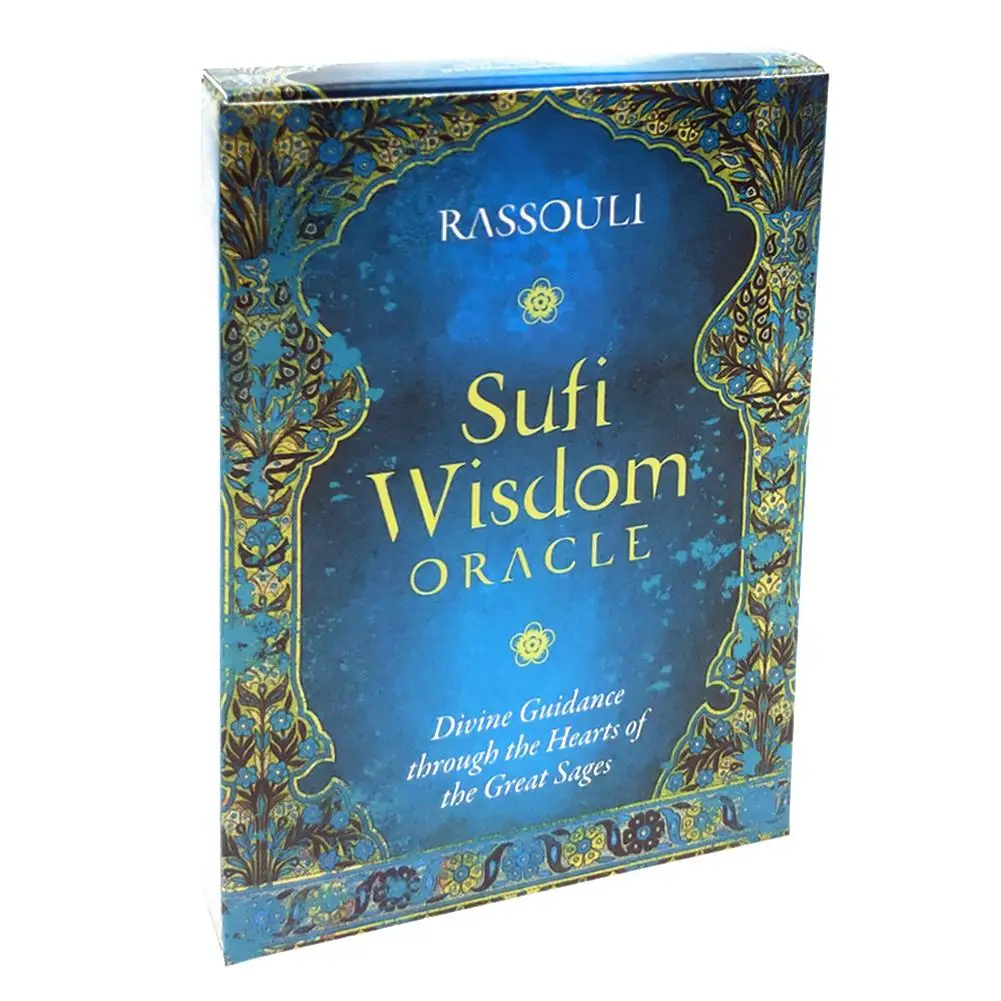 44PCS Sufi Wisdom Oracle Tarot Cards Table Game Deck Board Game Card Box Party Table Games Playing Cards Family Entertainment
44PCS Sufi Wisdom Oracle Tarot Cards Table Game Deck Board Game Card Box Party Table Games Playing Cards Family Entertainment