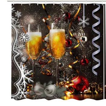 Shower Curtain Snowman Bear Pattern Waterproof Polyester Shower Curtain With Hooks Christmas 8 Style Bath Screens
Shower Curtain Snowman Bear Pattern Waterproof Polyester Shower Curtain With Hooks Christmas 8 Style Bath Screens