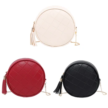 Women Plaid Texture Shoulder Bag Hardware Chain Strap Messenger Bag Tassel Zipper Crossbody
Women Plaid Texture Shoulder Bag Hardware Chain Strap Messenger Bag Tassel Zipper Crossbody