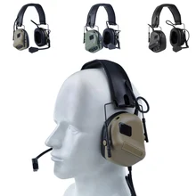 

Tactical Headphones Hunting Airsoft Military Headset Cold Protection Earmuffs CS War Game Headset Can Use All Element PTT
