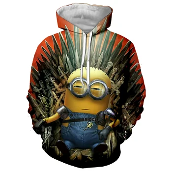 New Cute Minions 3D Print Hipster Cool Jacket Women/men Streetwear Sweatshirts Hoodies 80s Man Black Outfits sudaderas hombre
New Cute Minions 3D Print Hipster Cool Jacket Women/men Streetwear Sweatshirts Hoodies 80s Man Black Outfits sudaderas hombre