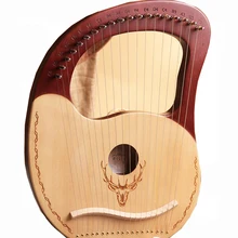 Reindeer 19 Strings Wooden Mahogany Lyre Harp 16 Strings Lyre 10 strings Musical Instruments with Pickup Tuning Tools
Reindeer 19 Strings Wooden Mahogany Lyre Harp 16 Strings Lyre 10 strings Musical Instruments with Pickup Tuning Tools