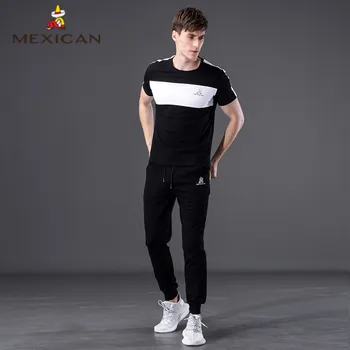MEXICAN men's short-sleeved t-shirt men's suit round neck slim cotton bottoming shirt top casual trousers men's
MEXICAN men's short-sleeved t-shirt men's suit round neck slim cotton bottoming shirt top casual trousers men's