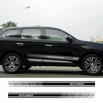 2PCS Car Stickers For Mitsubishi Outlander Vinyl Stylish Auto Side Skirt Stripes Decor Decal Styling Tuning DIY Car Accessories
2PCS Car Stickers For Mitsubishi Outlander Vinyl Stylish Auto Side Skirt Stripes Decor Decal Styling Tuning DIY Car Accessories