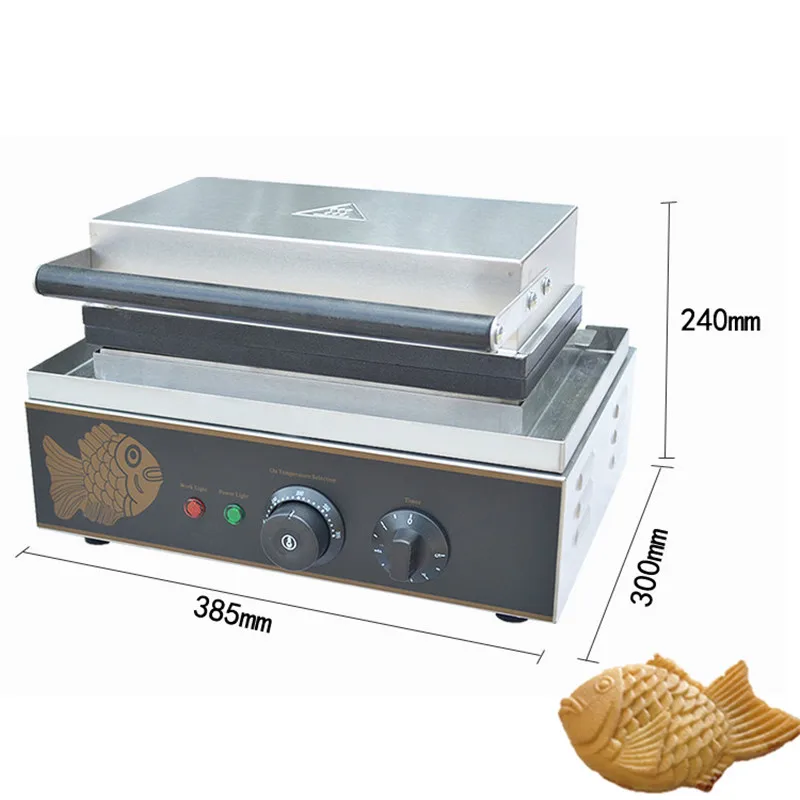 8PCs Korean Fish Cakes Pancake Maker Fish Shaped Ice Cream Taiyaki Waffle Maker Snack Baking Machine
8PCs Korean Fish Cakes Pancake Maker Fish Shaped Ice Cream Taiyaki Waffle Maker Snack Baking Machine