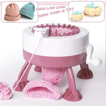 DIY Knitting Machine Small Size Knitting Machine Toy Kids Knitting Machine Toy DIY Knitting Machine 22 Knitting Wool Machine
DIY Knitting Machine Small Size Knitting Machine Toy Kids Knitting Machine Toy DIY Knitting Machine 22 Knitting Wool Machine