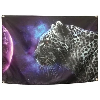 Leopard Tattoo Banners Tapestry Retro Poster Wall Sticker Bar Cafe Home Decor large size Hanging Flag 4 Gromments in Corners
Leopard Tattoo Banners Tapestry Retro Poster Wall Sticker Bar Cafe Home Decor large size Hanging Flag 4 Gromments in Corners