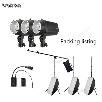Photography light set 250W X 3 flash trigger 3 soft light box studio photo kst shooting fill light stand kit CD50 T10
Photography light set 250W X 3 flash trigger 3 soft light box studio photo kst shooting fill light stand kit CD50 T10