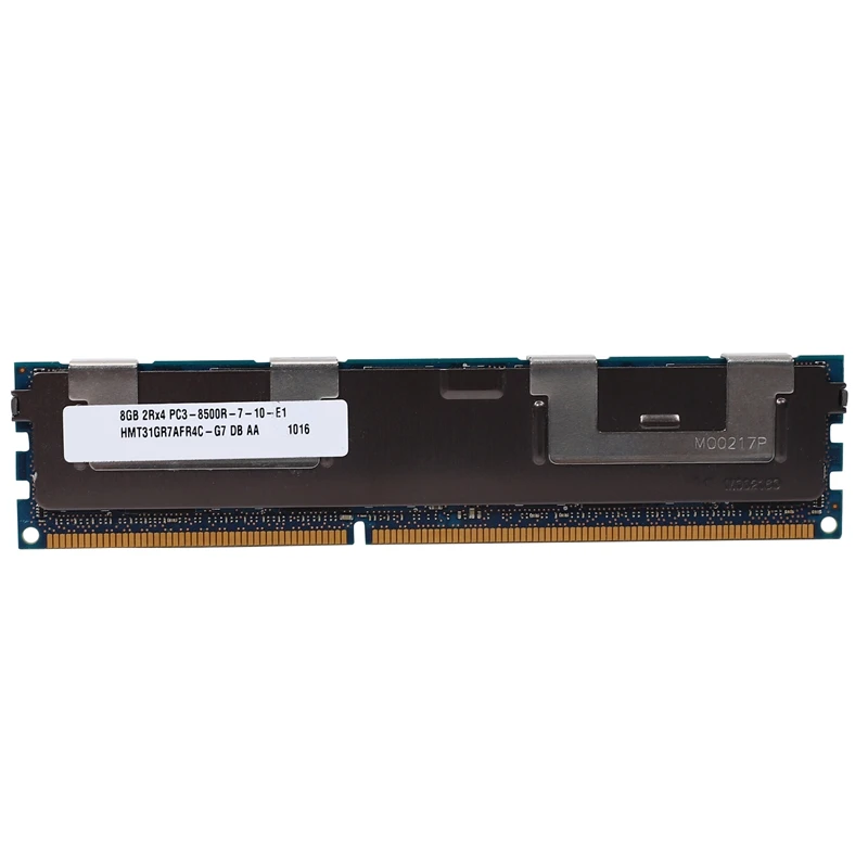 8 ГБ DDR3 для серверной памяти RAM 1 5 V DIMM PC3-8500R ECC REG материнской платы LGA 2011 X58 X79 X99 |