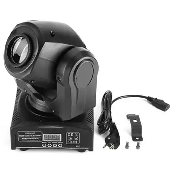 Stage Light 1pc 30W LED Moving Head Stage Light DMX512 Disco Pub Party Effect Lights 220~240V Party Christmas LED Light
Stage Light 1pc 30W LED Moving Head Stage Light DMX512 Disco Pub Party Effect Lights 220~240V Party Christmas LED Light