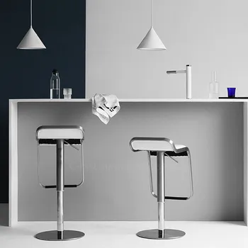 Morden Bar Chair Simple High Dining Chair Home Bar Stool Rotating and Lifting High Stool Back Bar Chairs
Morden Bar Chair Simple High Dining Chair Home Bar Stool Rotating and Lifting High Stool Back Bar Chairs