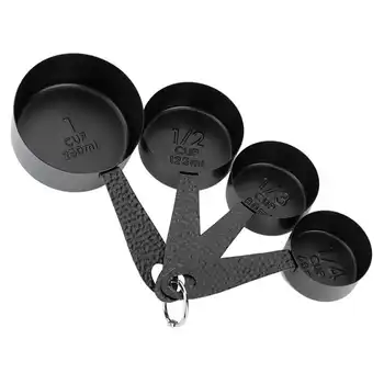 4PCS Stainless Steel Measuring Spoons Coffee Scoop Baking Tool Kitchen Cooking Utensils Black Color
4PCS Stainless Steel Measuring Spoons Coffee Scoop Baking Tool Kitchen Cooking Utensils Black Color