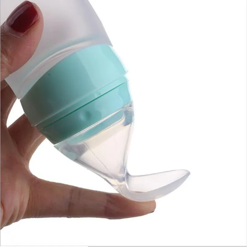 Infant Baby Squeezing Feeding Bottle 90 ml Food Supplement Bottle Vegetable Fruit Feeding Spoon Rice Cereal Bottle Baby Dishes
Infant Baby Squeezing Feeding Bottle 90 ml Food Supplement Bottle Vegetable Fruit Feeding Spoon Rice Cereal Bottle Baby Dishes