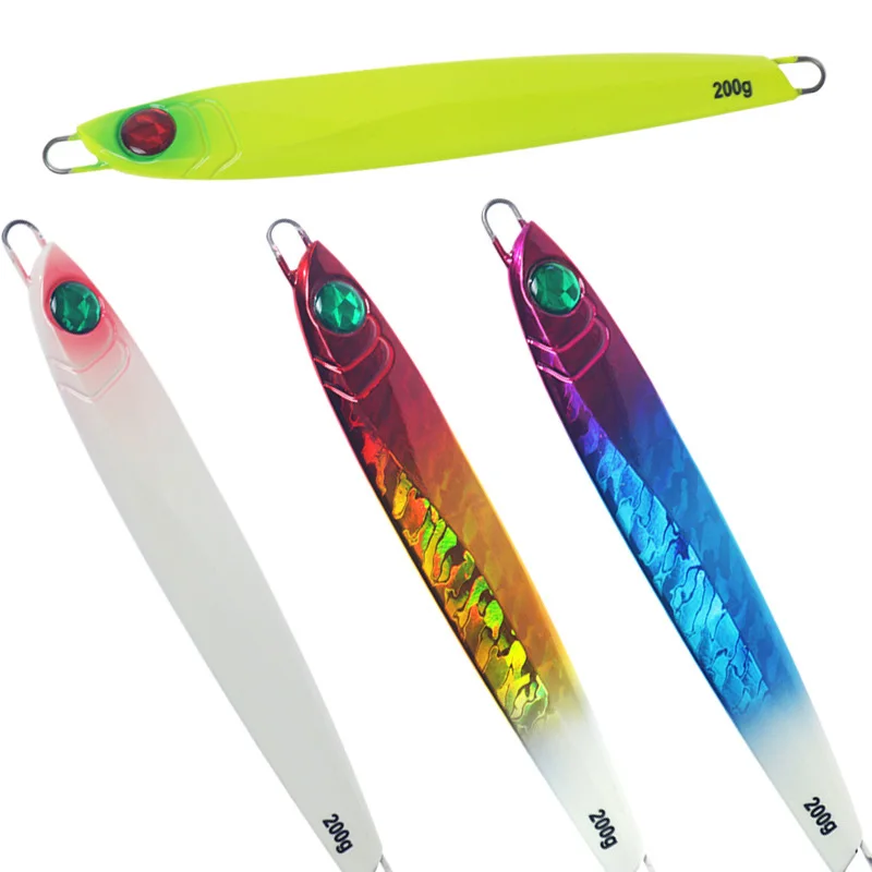 200G Slow Shake Teppan Luminous Lure Bait Deep-Sea Boat Fishing Red Grouper Lure All waters 3D Eyes Bionic Fake Bait XA679G
200G Slow Shake Teppan Luminous Lure Bait Deep-Sea Boat Fishing Red Grouper Lure All waters 3D Eyes Bionic Fake Bait XA679G