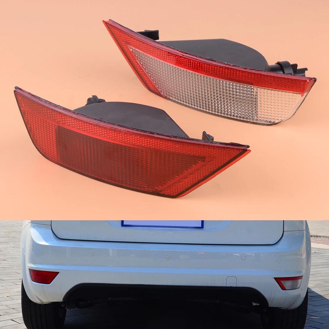 DWCX Left & Right Rear Tail Fog Light Bumper Reflector Lamp Light fit for Ford Focus 2008 2009 2010 2011 2012
DWCX Left & Right Rear Tail Fog Light Bumper Reflector Lamp Light fit for Ford Focus 2008 2009 2010 2011 2012