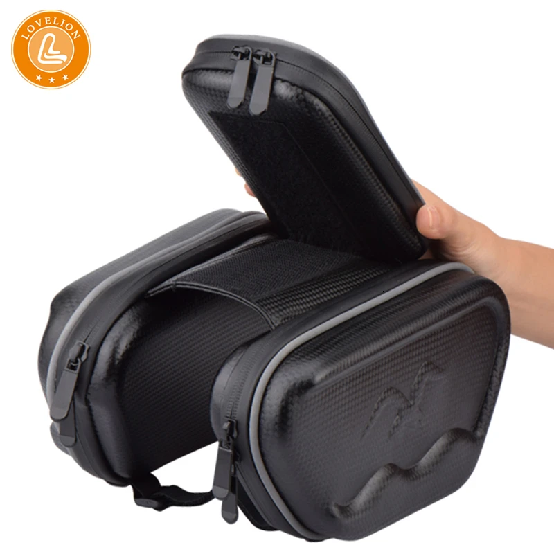 LOVELION Water-resistant Touchscreen Cycling Bicycle Head Tube Handlebar 5.5" Mobile Phone Bike Bag Case Holder Pannier
LOVELION Water-resistant Touchscreen Cycling Bicycle Head Tube Handlebar 5.5" Mobile Phone Bike Bag Case Holder Pannier