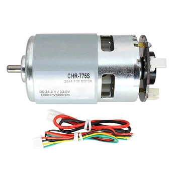 CHR-775S Magnetic Holzer Encoder DC Motor 24V 8000RPM Robot Driving Motor
CHR-775S Magnetic Holzer Encoder DC Motor 24V 8000RPM Robot Driving Motor