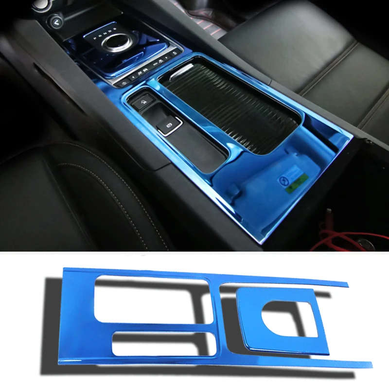 For Jaguar F-PACE 2018-2020 Blue Stainless Steel Gear Panel Trim Cover Decorative Stickers 2pcs Car Styling Accessories
For Jaguar F-PACE 2018-2020 Blue Stainless Steel Gear Panel Trim Cover Decorative Stickers 2pcs Car Styling Accessories