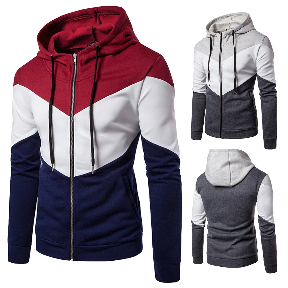 Fall and Winter 2009 Tri-color Stitching Fashion Baseball Shirts Leisure Men's Hoodies
Fall and Winter 2009 Tri-color Stitching Fashion Baseball Shirts Leisure Men's Hoodies