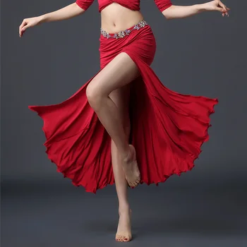 Belly Dance Skirt Split Long Skirts Dancewear Dance Costume Outfit
Belly Dance Skirt Split Long Skirts Dancewear Dance Costume Outfit