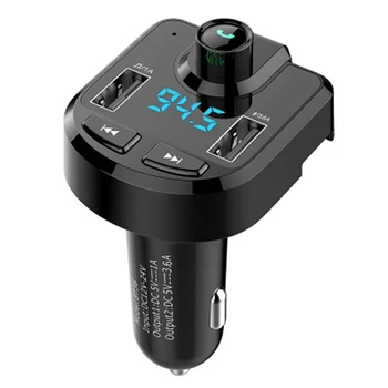 Handsfree Car Kit Bluetooth Wireless FM Transmitter LCD MP3 Player USB Charger Car Accessories Audio Cable With Data Cab 5
Handsfree Car Kit Bluetooth Wireless FM Transmitter LCD MP3 Player USB Charger Car Accessories Audio Cable With Data Cab 5
