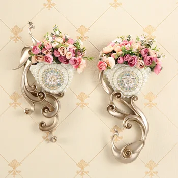 European 3D Stereo Wall Hanging Phoenix Resin Vase+Artificial Flower Decoration Crafts Home Livingroom TV Wall Background Murals
European 3D Stereo Wall Hanging Phoenix Resin Vase+Artificial Flower Decoration Crafts Home Livingroom TV Wall Background Murals