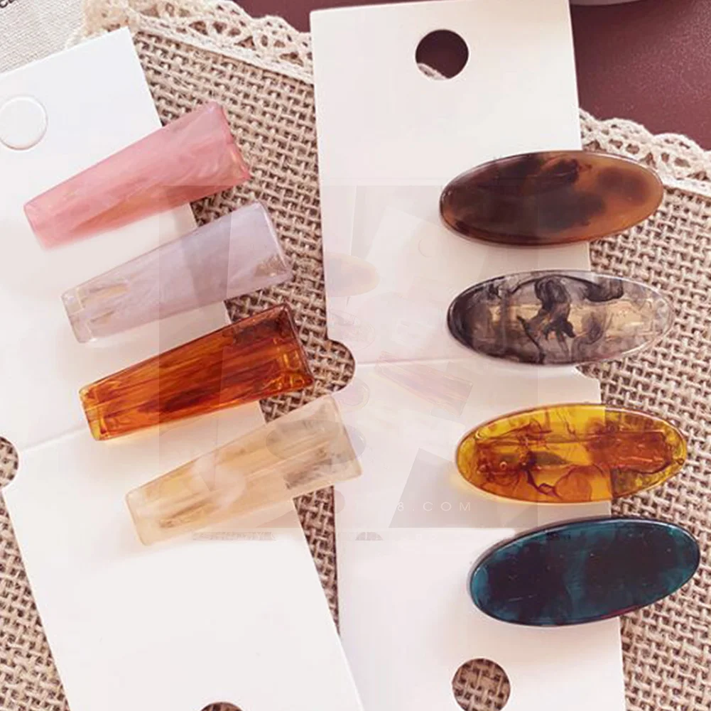 Japanese Vintage Oval Trapezoid Duckbill Hair Clip Colored Resin Marble Textured Small Hairpins Sweet Girls Side Bangs Clips
Japanese Vintage Oval Trapezoid Duckbill Hair Clip Colored Resin Marble Textured Small Hairpins Sweet Girls Side Bangs Clips